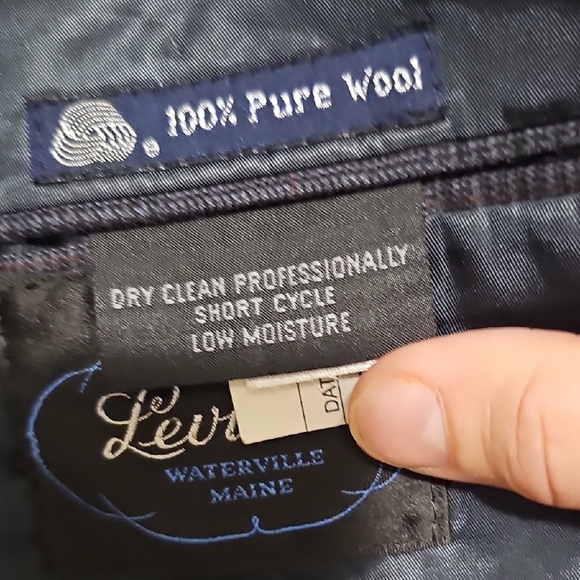 Burberry Black Sport Coat Classic Elegance - Picture 4 of 8